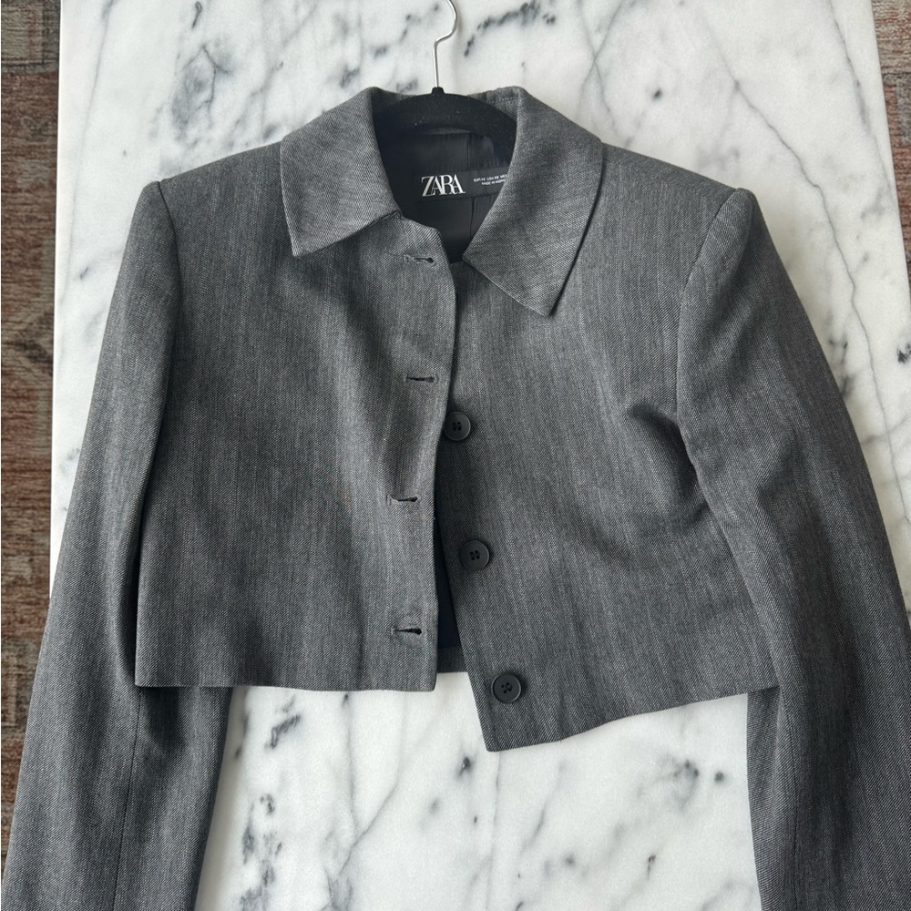 Zara jacket cropped